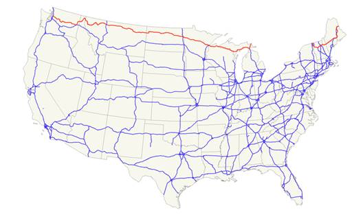Транспортная инфраструктура Соединенных Штатов Америки